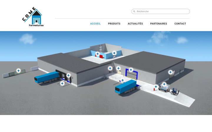 Screenshot von come-fermetures.fr