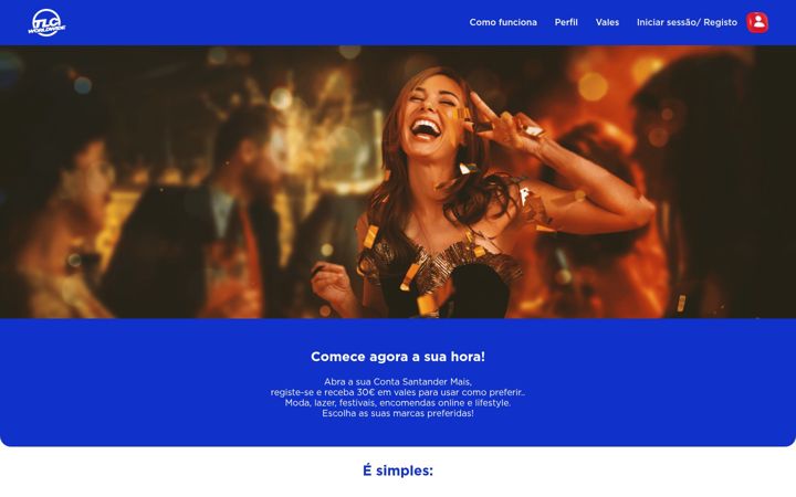 Screenshot of comece-agora-a-sua-hora.com