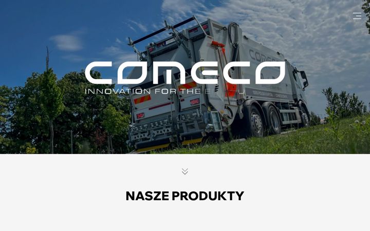 Zrzut ekranu comeco.com.pl