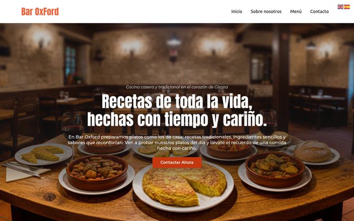Screenshot of comecomoencasa.es