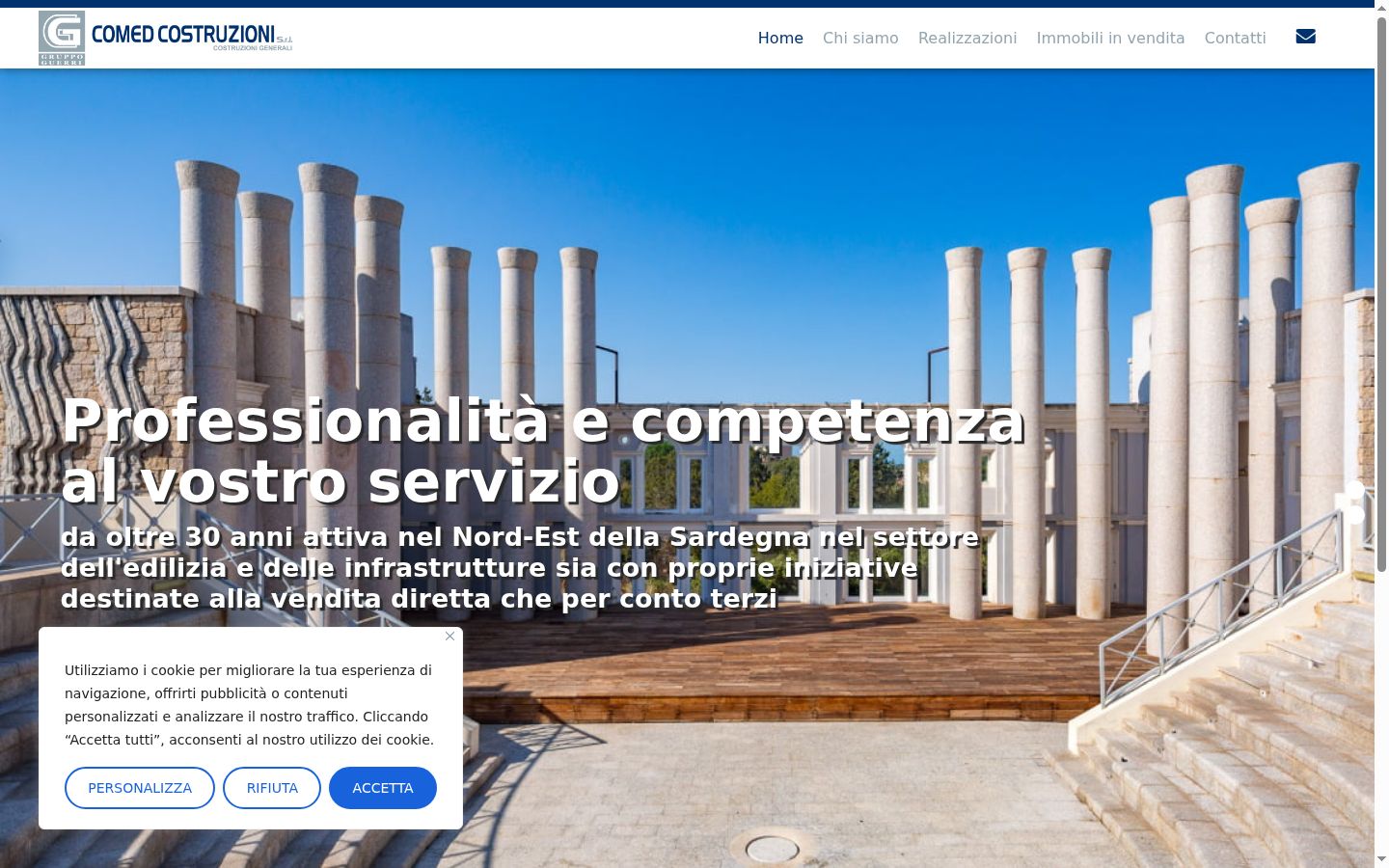 Capture d'écran de la bannière de consentement affichée avant toute interaction