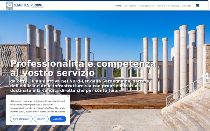 Screenshot του comedcostruzioni.it