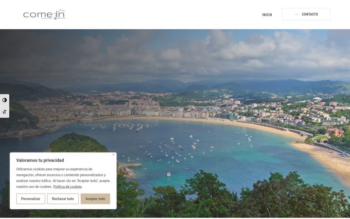 Screenshot of comein.es