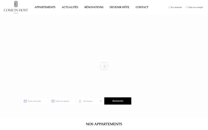 Screenshot of comeinhost.com