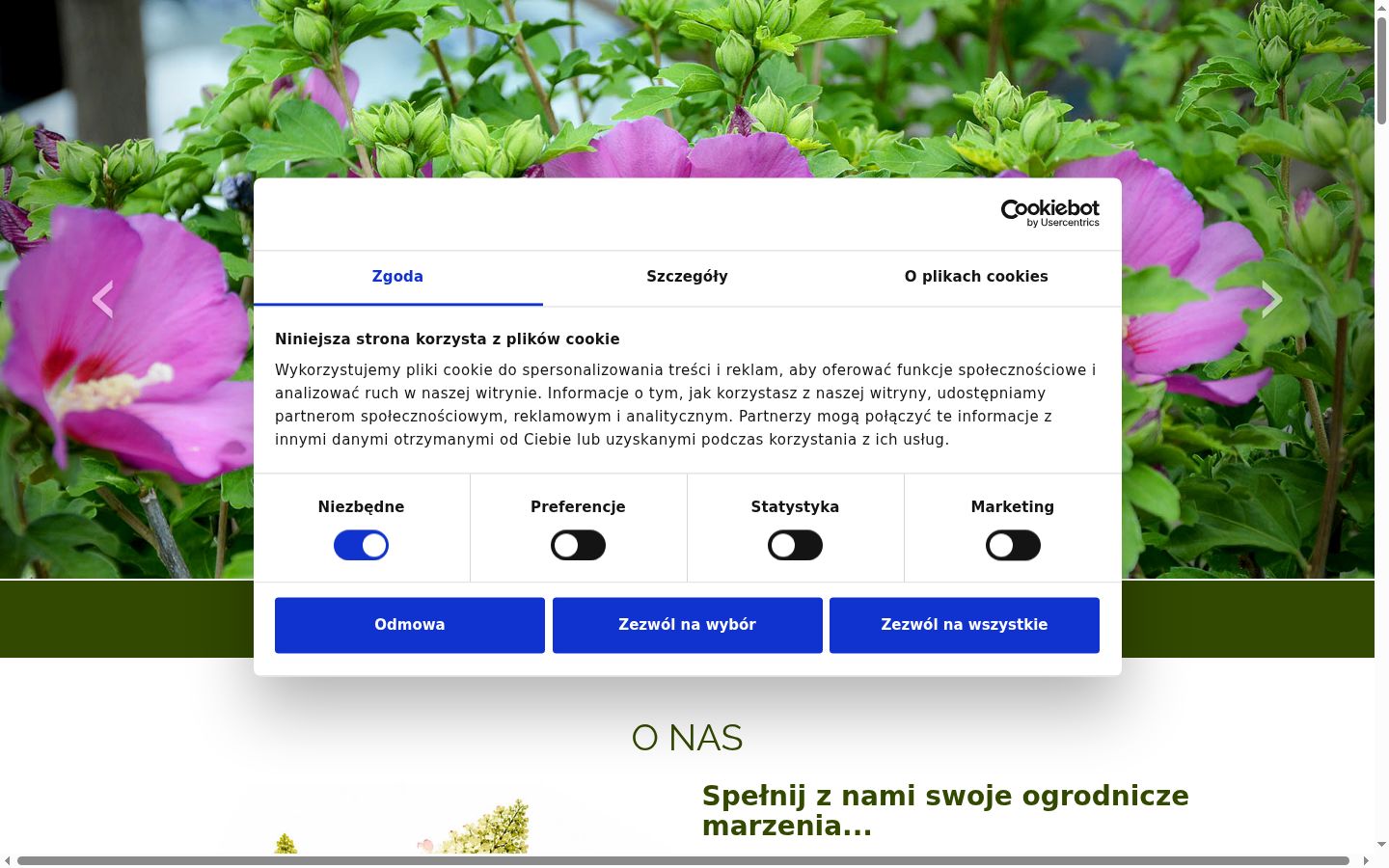 Snímek obrazovky baneru souhlasu zobrazeného před jakoukoli interakcí