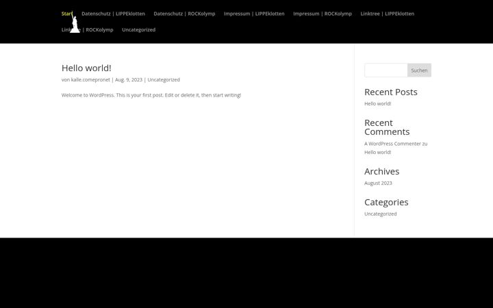 Screenshot of comepronet.de