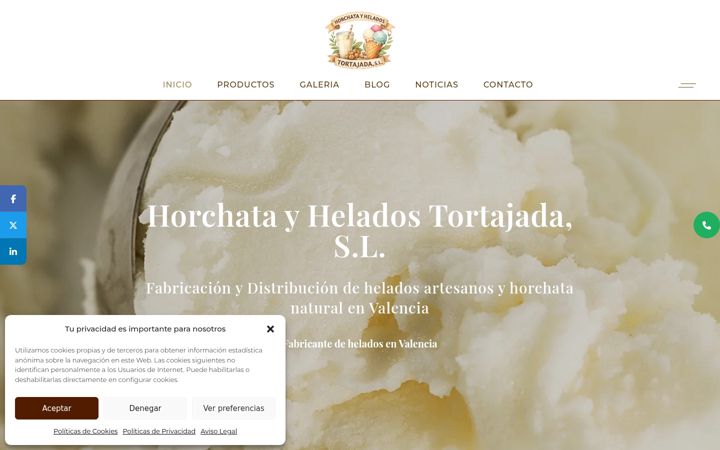 Screenshot stránky comercialbelbalisa.es