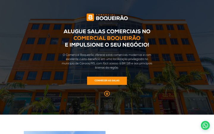 Screenshot of comercialboqueirao.com.br