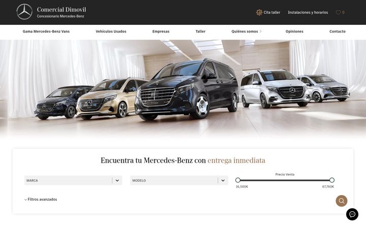 Screenshot of comercialdimovil.com