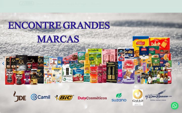 Screenshot of comercialikeda.com.br
