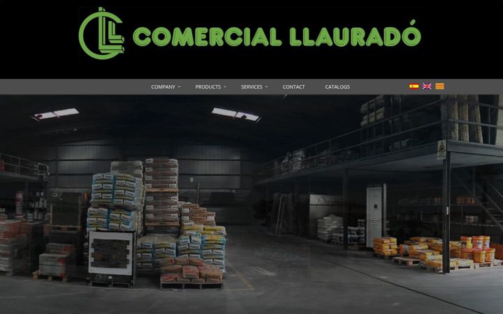 Screenshot of comercialllaurado.cat