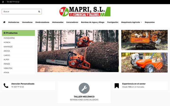 Screenshot di comercialmapri.es