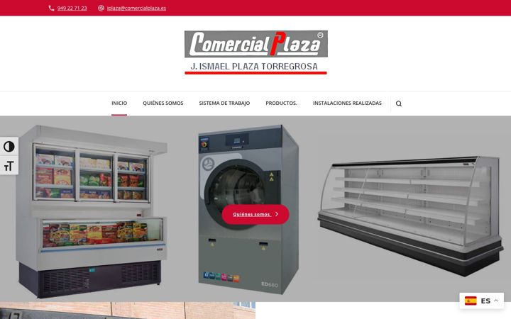 Screenshot of comercialplaza.es