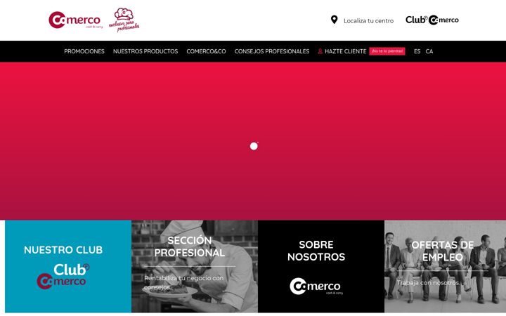 Screenshot of comerco.es