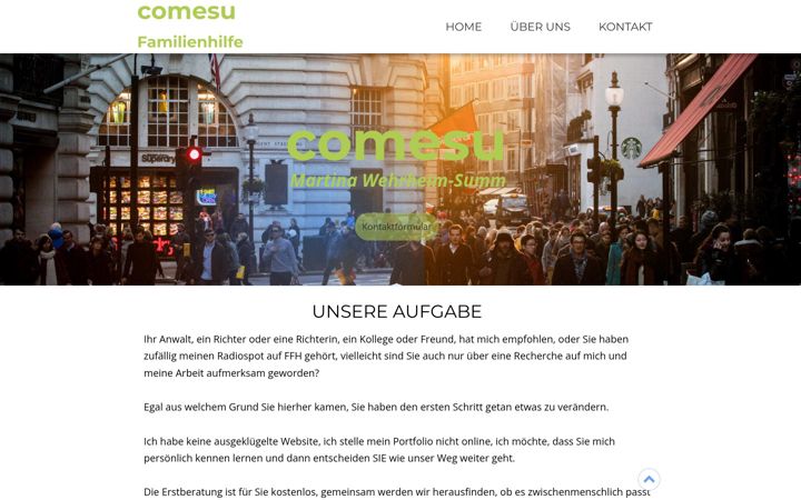 Screenshot of comesu.de