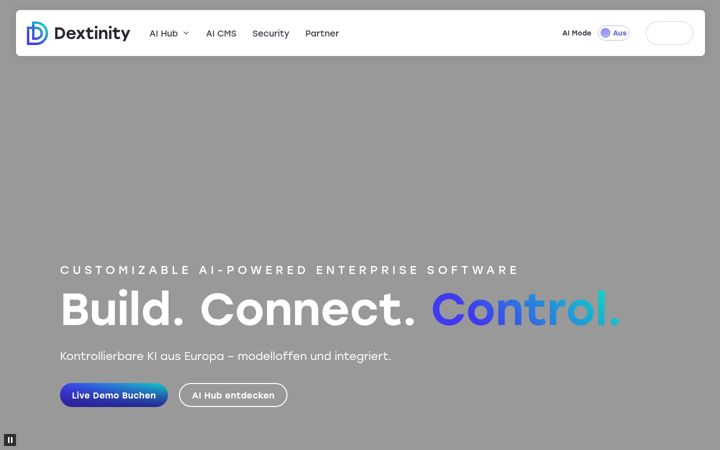 Screenshot of comet-dxp.com