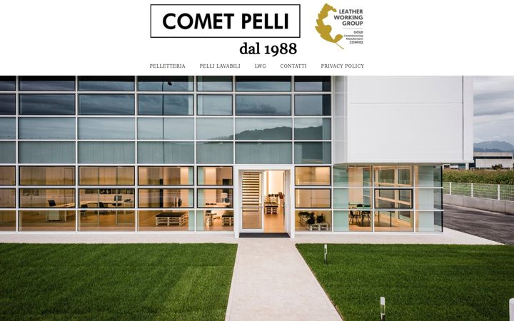 Screenshot of comet-pelli.com