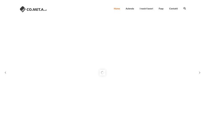 Screenshot of cometa-srl.eu