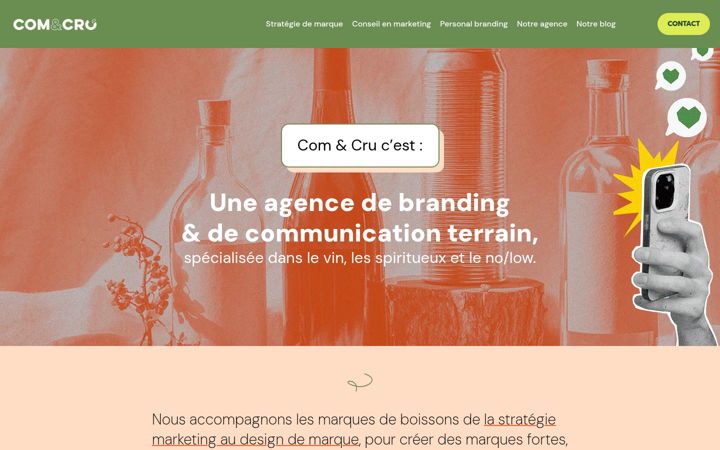 Screenshot of cometcru.fr