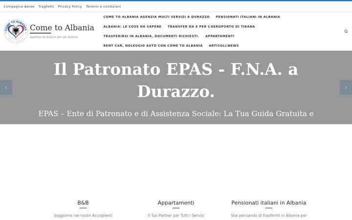 Screenshot of cometoalbania.eu