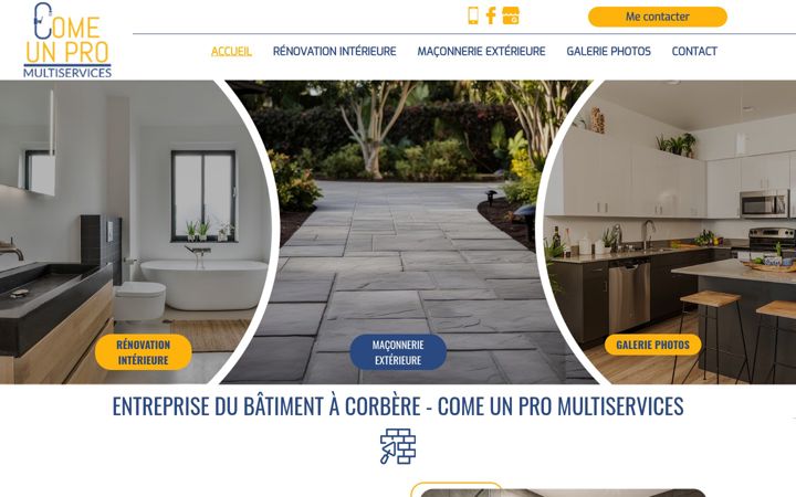 Screenshot of comeunpro66.fr