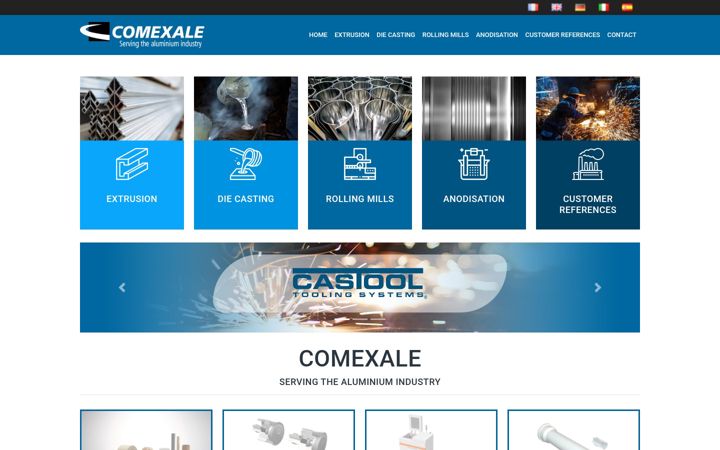 Screenshot of comexale.com
