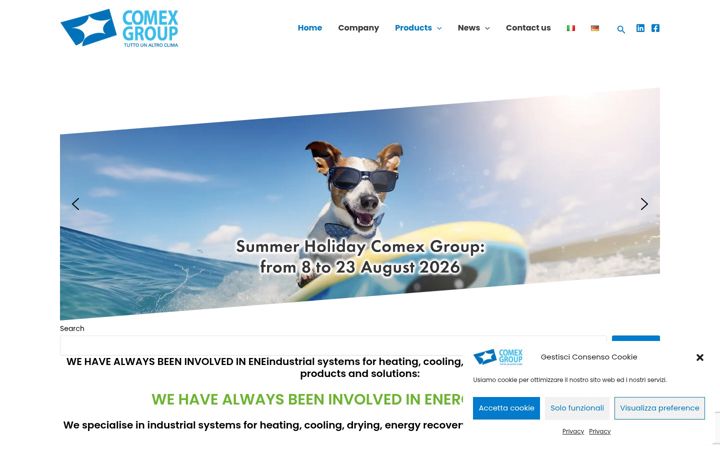 Screenshot of comexgroup.it
