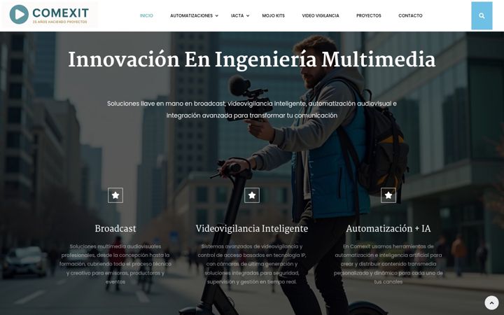 Screenshot of comexit.com