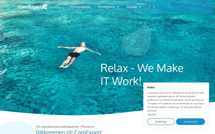 Screenshot of comexpert.eu