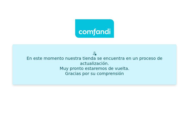 Screenshot of comfandivirtual.com.co