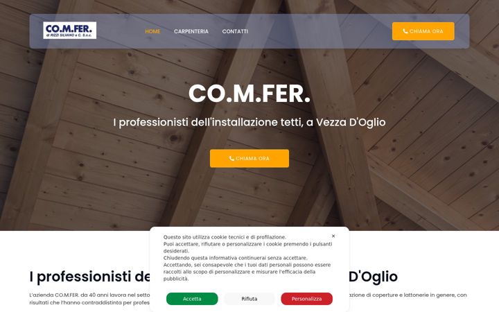 Screenshot of comfersnc.it