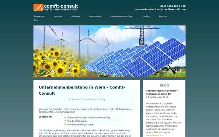 Screenshot of comfit-consult.com