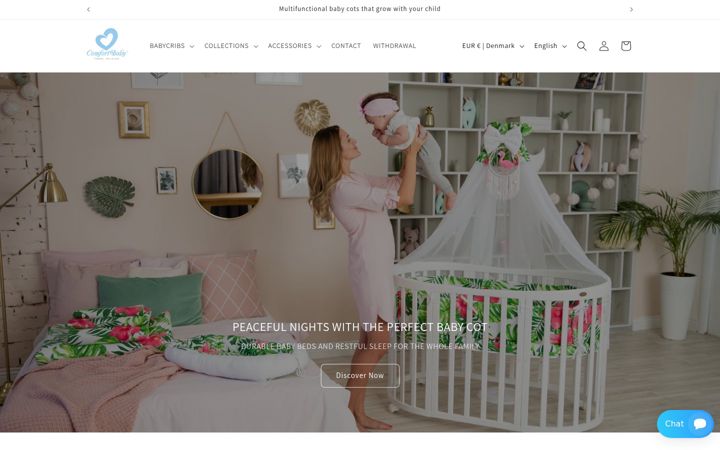 Screenshot of comfortbaby.global