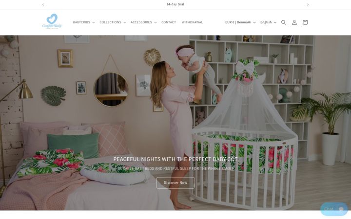 Screenshot of comfortbaby.it