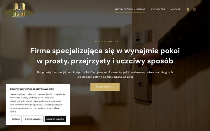 Screenshot of comfortchoice.pl