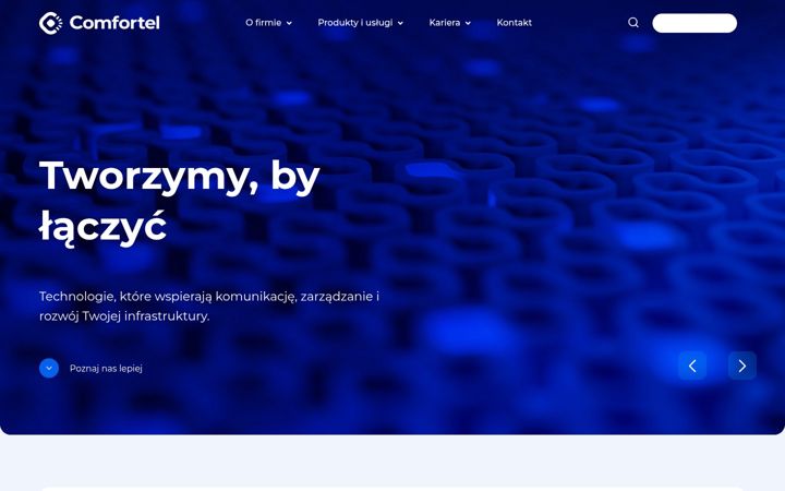 Screenshot of comfortel.pl