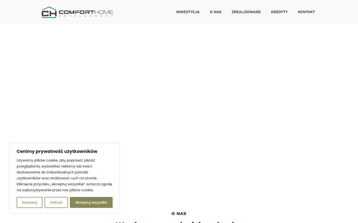 Snímek obrazovky comforthome.waw.pl