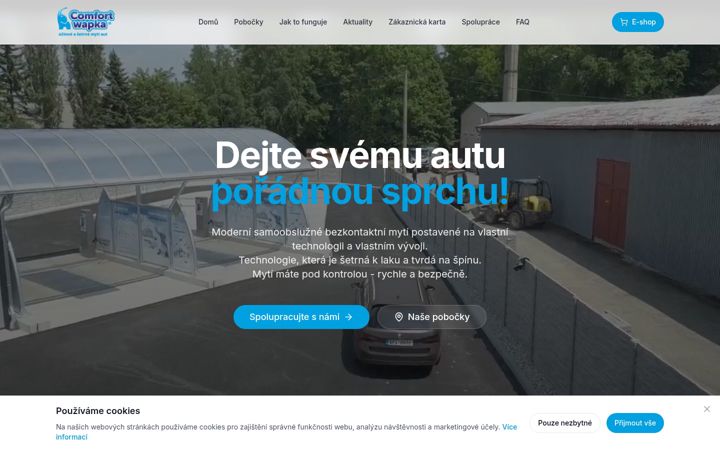 Ekrano kopija comfortwapka.cz
