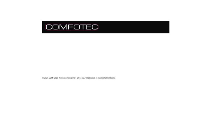 Screenshot of comfotec-shop.de