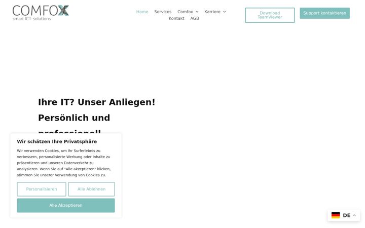 Screenshot of comfox.ch