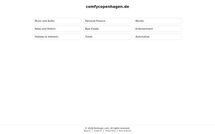 Screenshot of comfycopenhagen.de