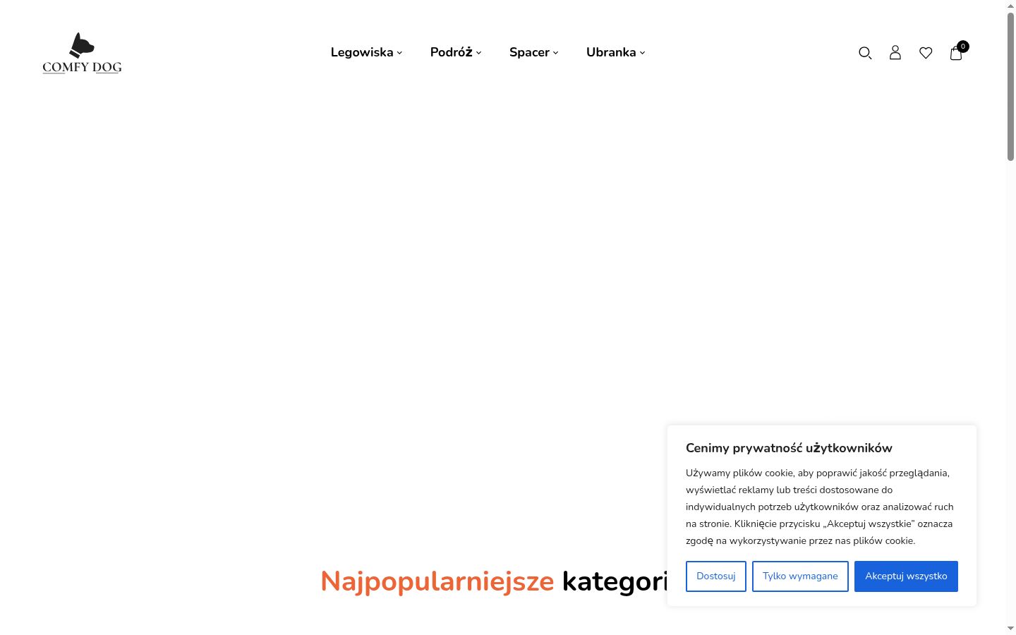Snímek obrazovky baneru souhlasu zobrazeného před jakoukoli interakcí