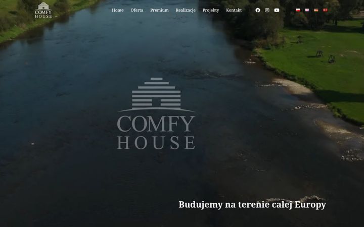 Screenshot of comfyhouse.pl