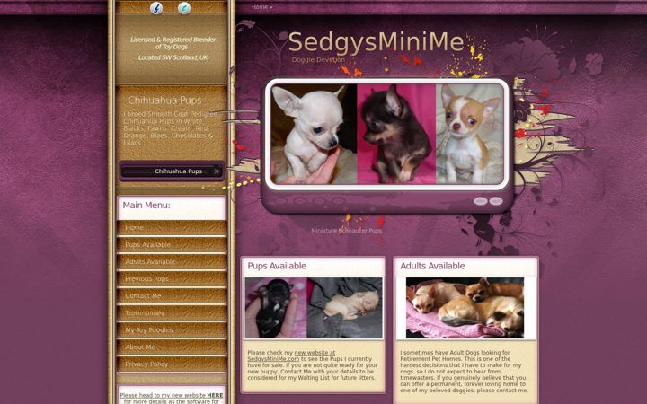 Screenshot of comfypets.co.uk