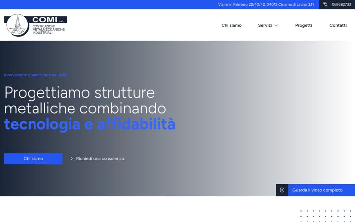 Screenshot του comicostruzioni.it