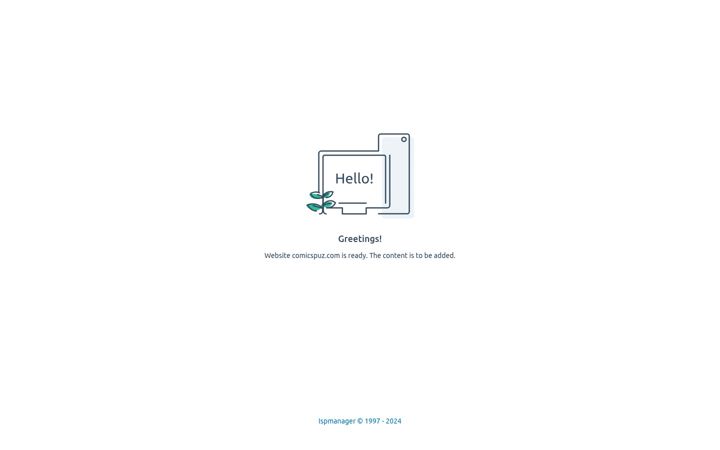 Screenshot of comicspuz.com