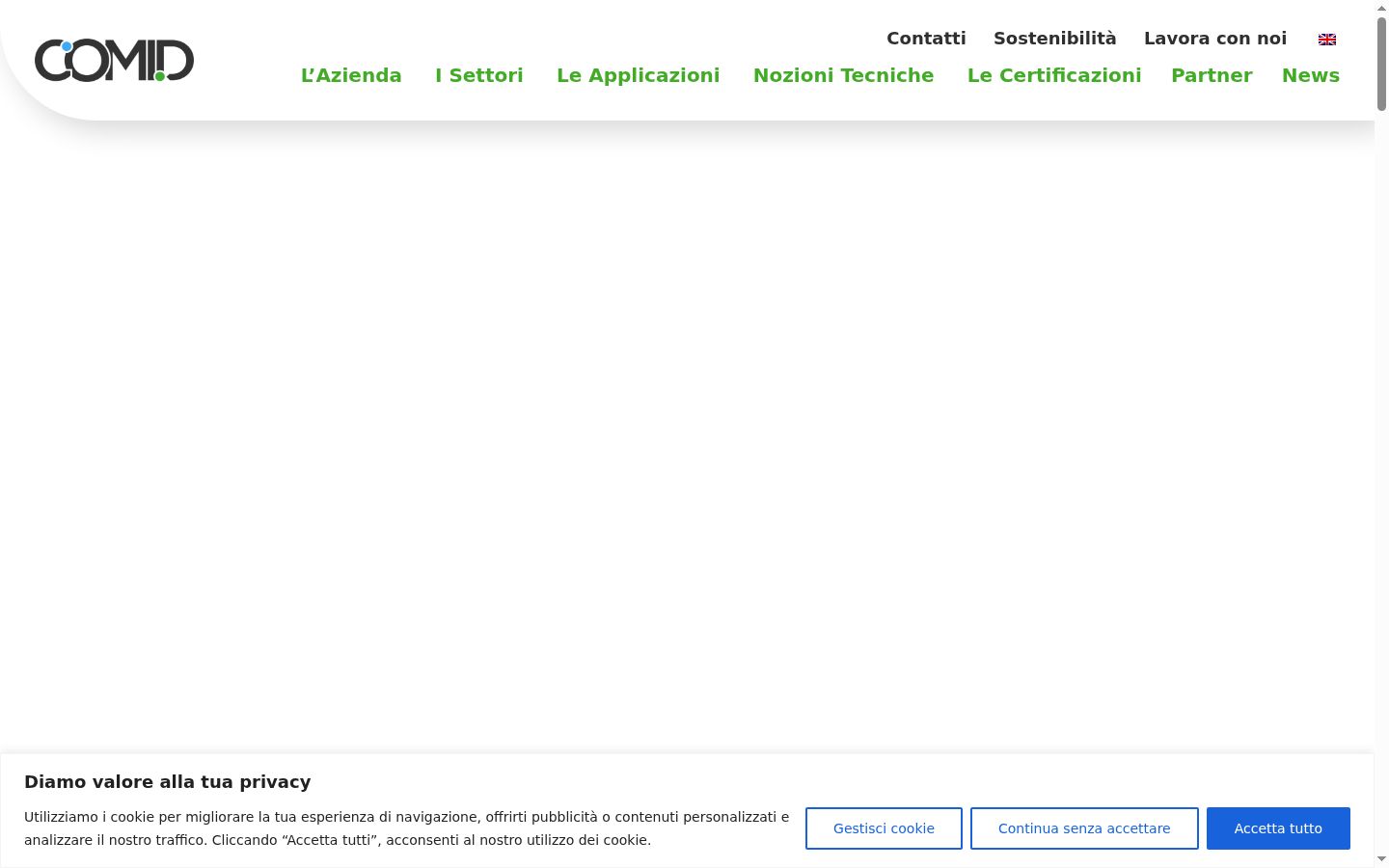 Screenshot του banner συγκατάθεσης που εμφανίστηκε πριν από οποιαδήποτε αλληλεπίδραση