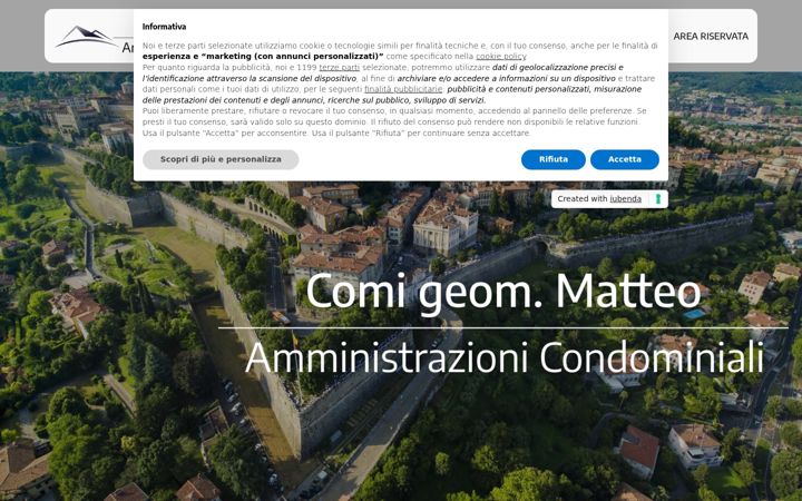 Screenshot του comimatteo.it