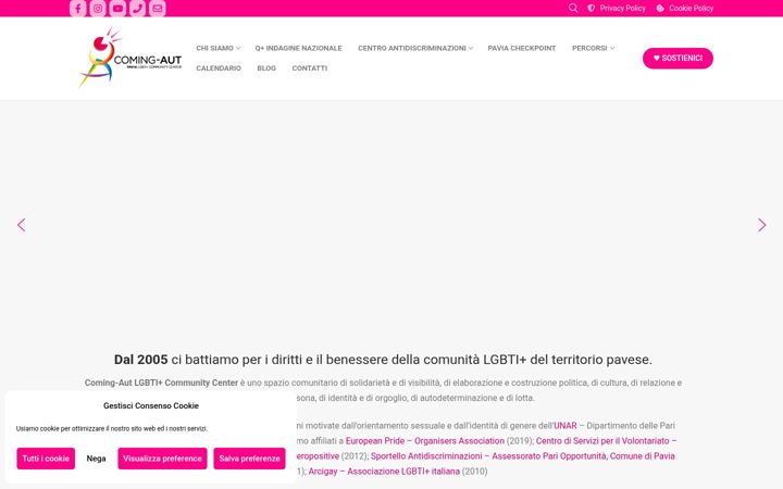 Screenshot of coming-aut.it