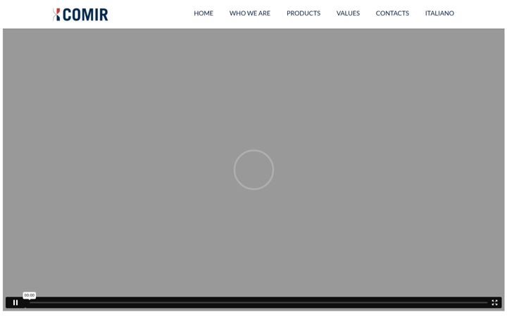 Screenshot of comir.it